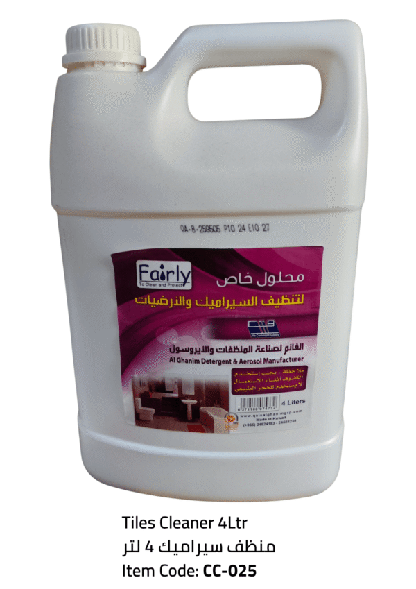 tiles cleaner 4ltr