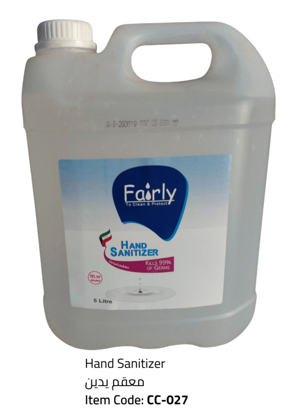 hand sanitizer