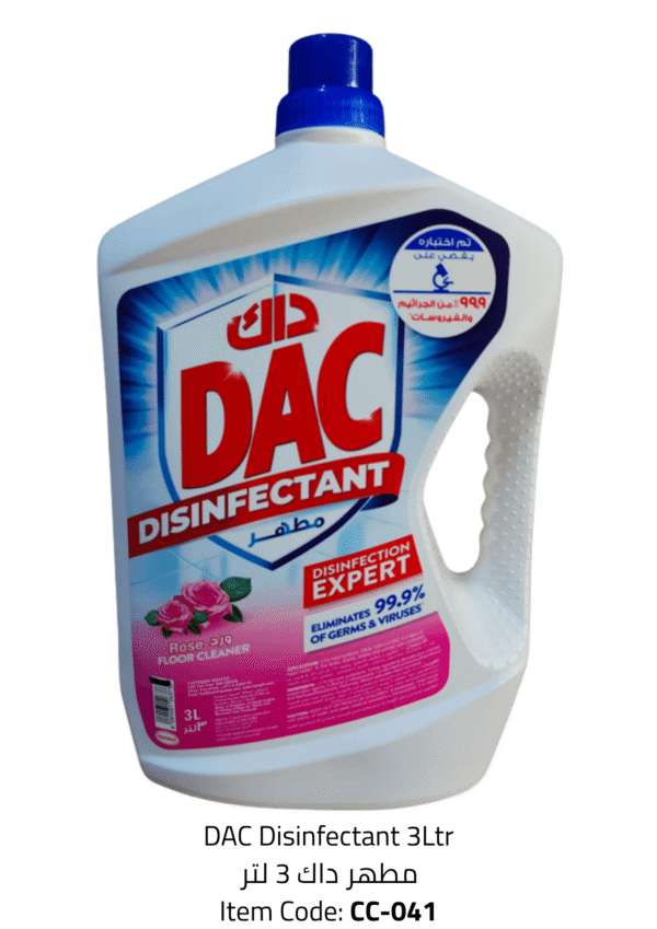 dac disinfectant 3ltr