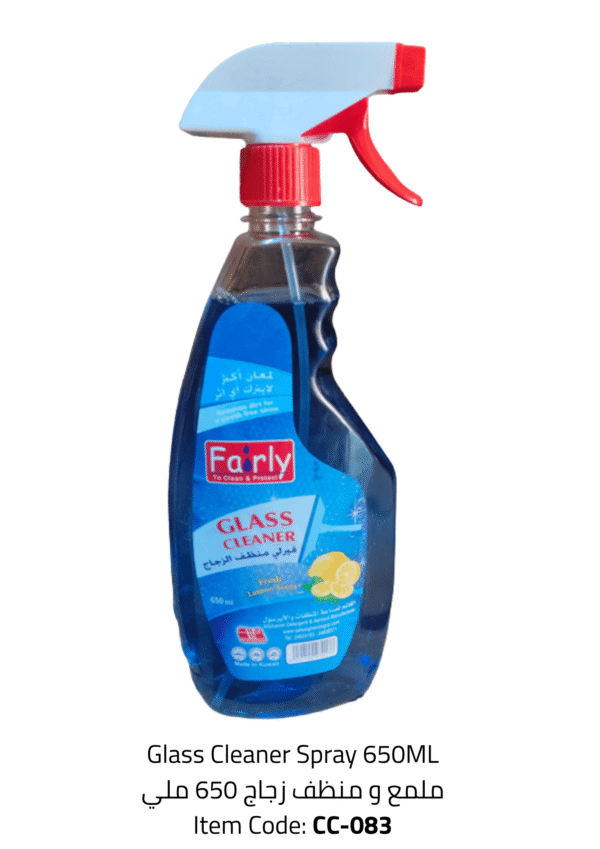 glass cleaner spray 650ml
