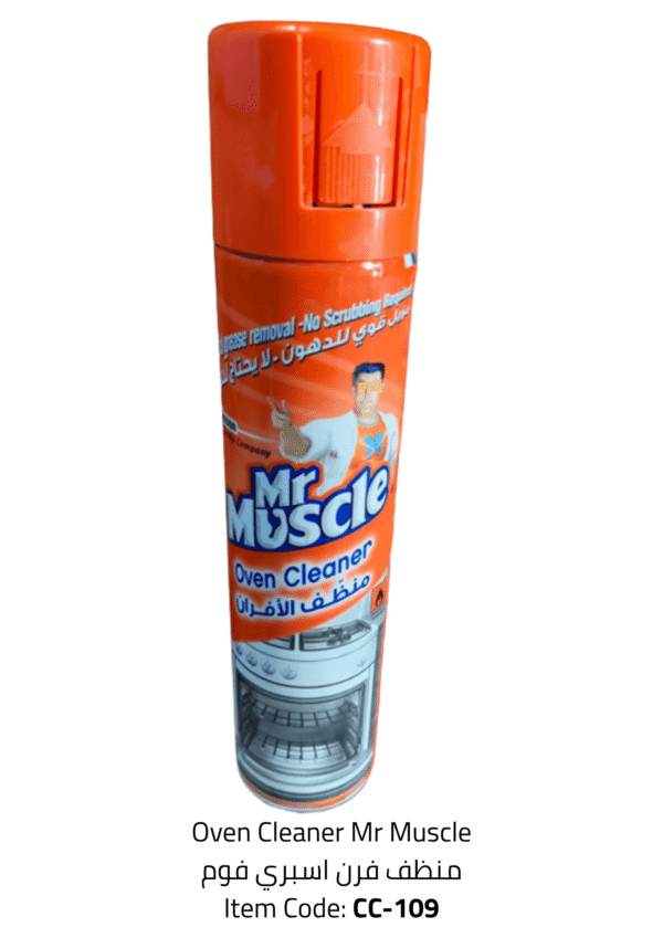 oven cleaner mr muscle