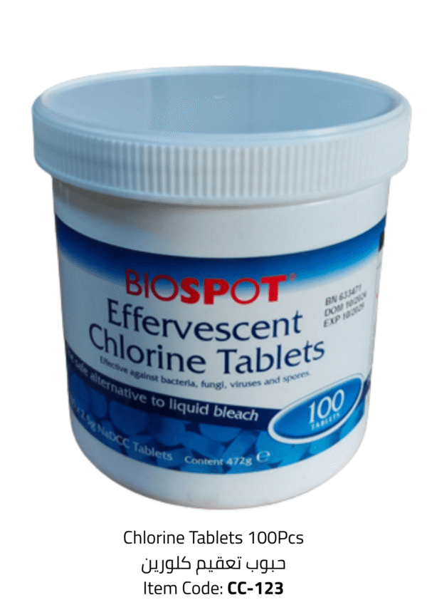 chlorine tablets 100pcs